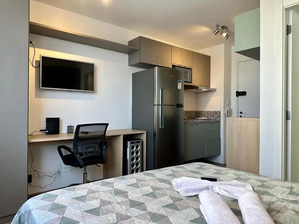 Los Angeles Studio No Bras Com Piscina/Metro Bras São Paulo Apartamento