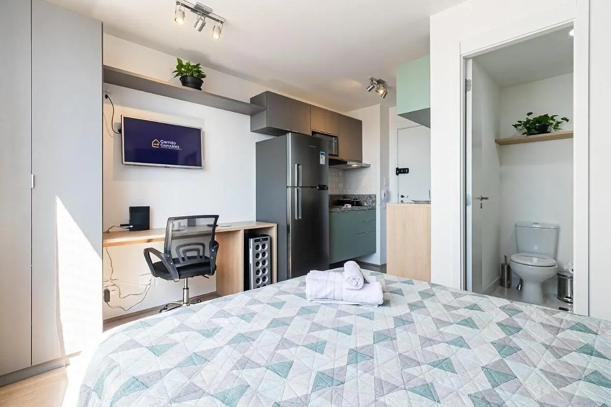 Los Angeles Studio No Bras Com Piscina/Metro Bras Сан-Пауло